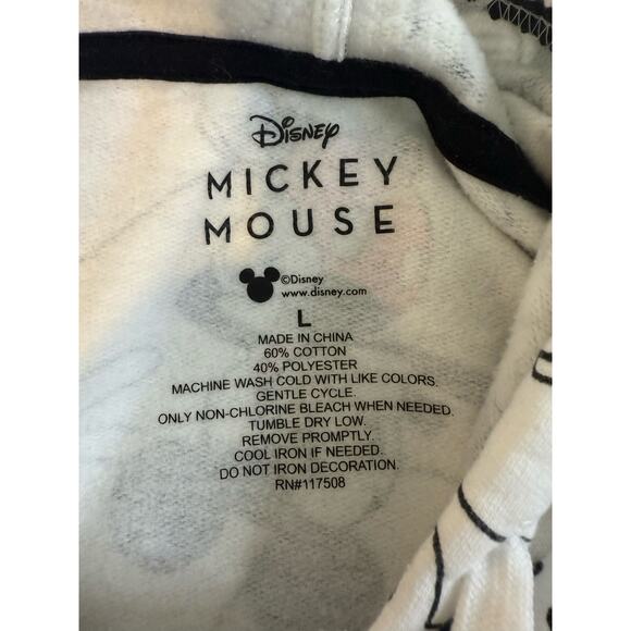 Disney Mickey Mouse Hope with Kangaroo Pocket Women’s Size L - Picture 3 of 5